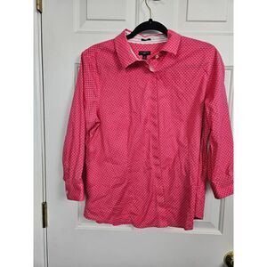 Talbots Petite Size 14 Button Down Shirt